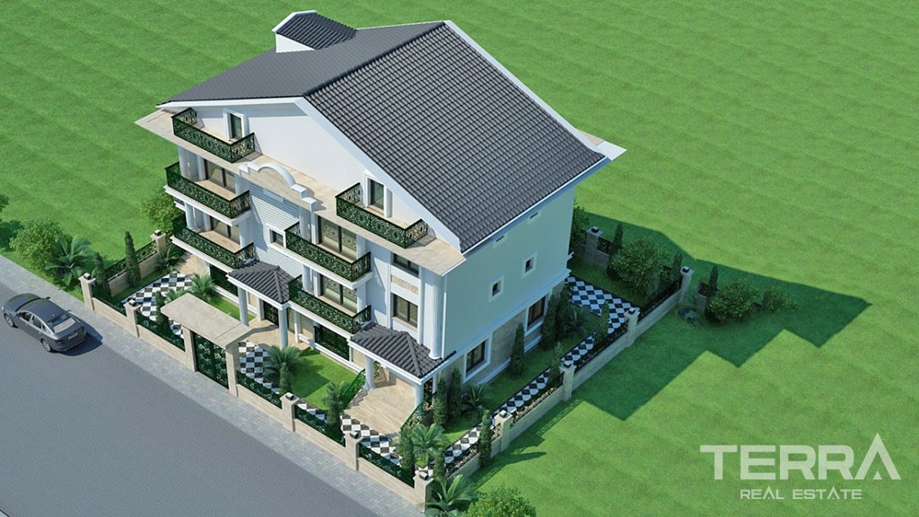 Brand-new Apartments close to City Life for sale in Fethiye - 41162