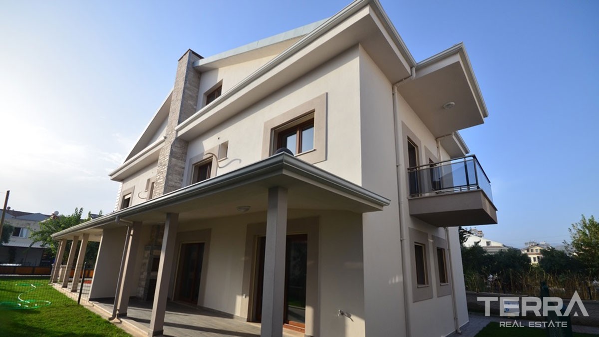 Brand-New Spacious Villa with Nice Garden for Sale in Fethiye Town - 41183
