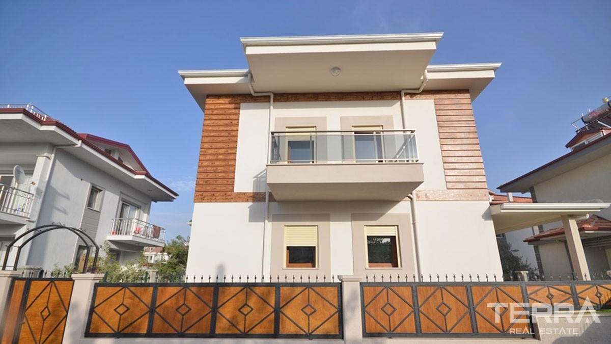 Brand-New Spacious Villa with Nice Garden for Sale in Fethiye Town - 41185