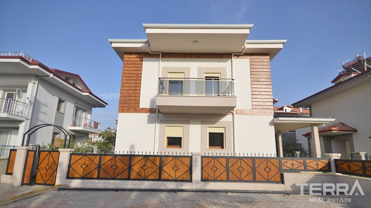Brand-New Spacious Villa with Nice Garden for Sale in Fethiye Town - 41186