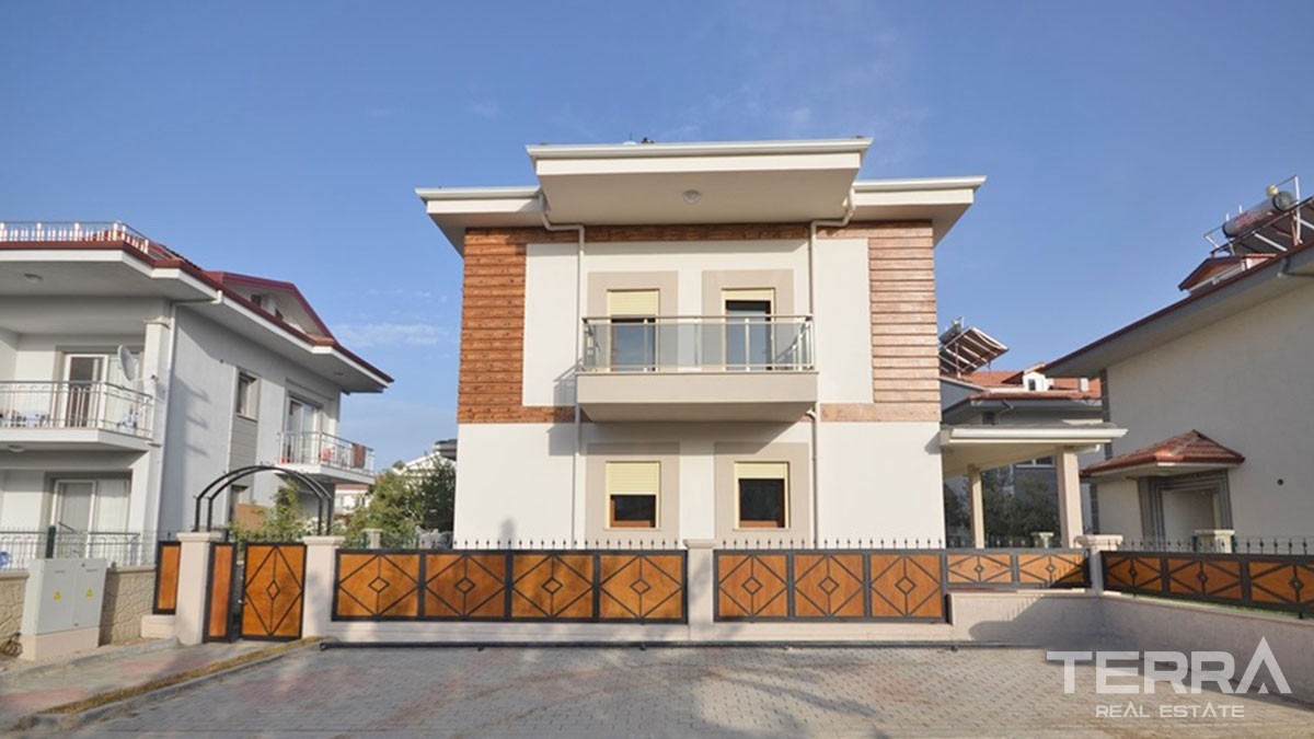 Brand-New Spacious Villa with Nice Garden for Sale in Fethiye Town - 41187