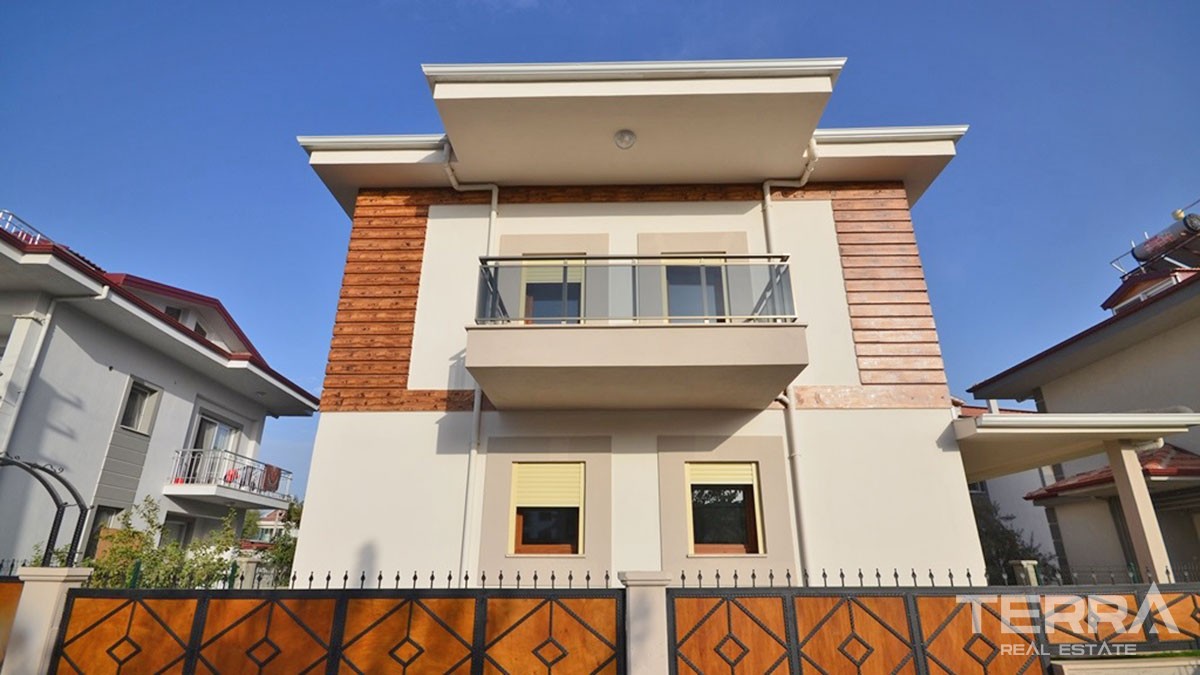 Brand-New Spacious Villa with Nice Garden for Sale in Fethiye Town - 41188
