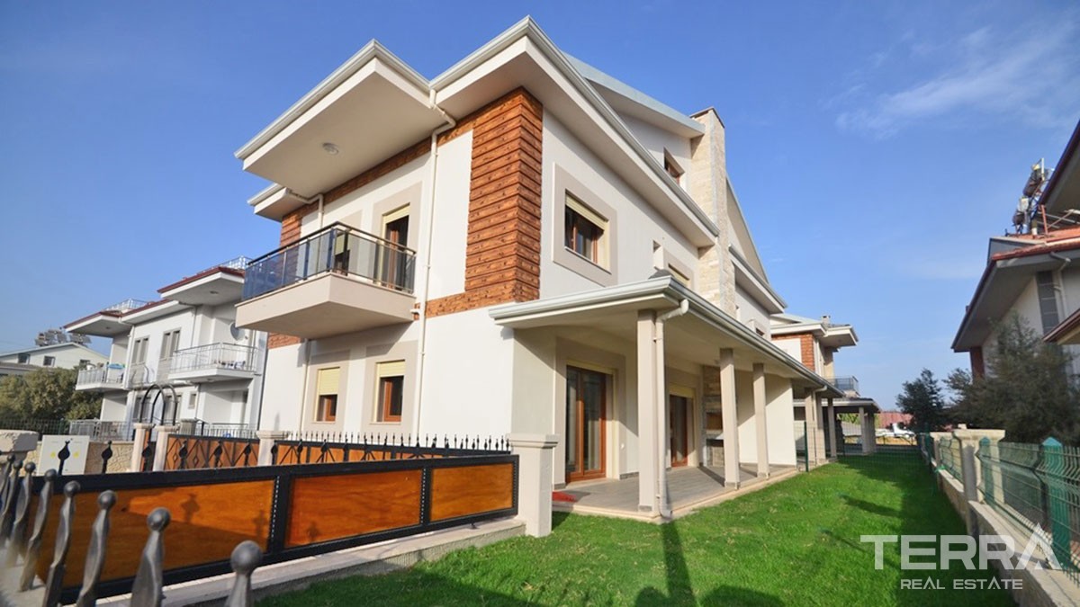 Brand-New Spacious Villa with Nice Garden for Sale in Fethiye Town - 41189