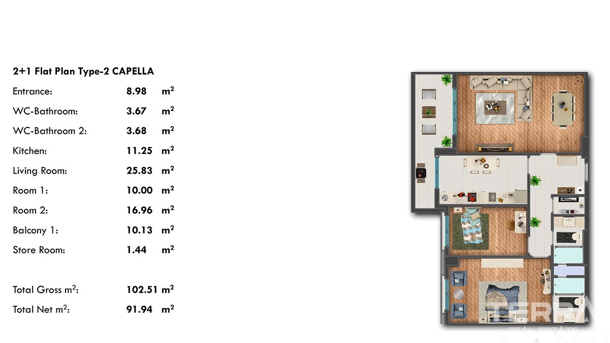 New Flats within Walking Distance to the Beach for sale in Istanbul - 41307