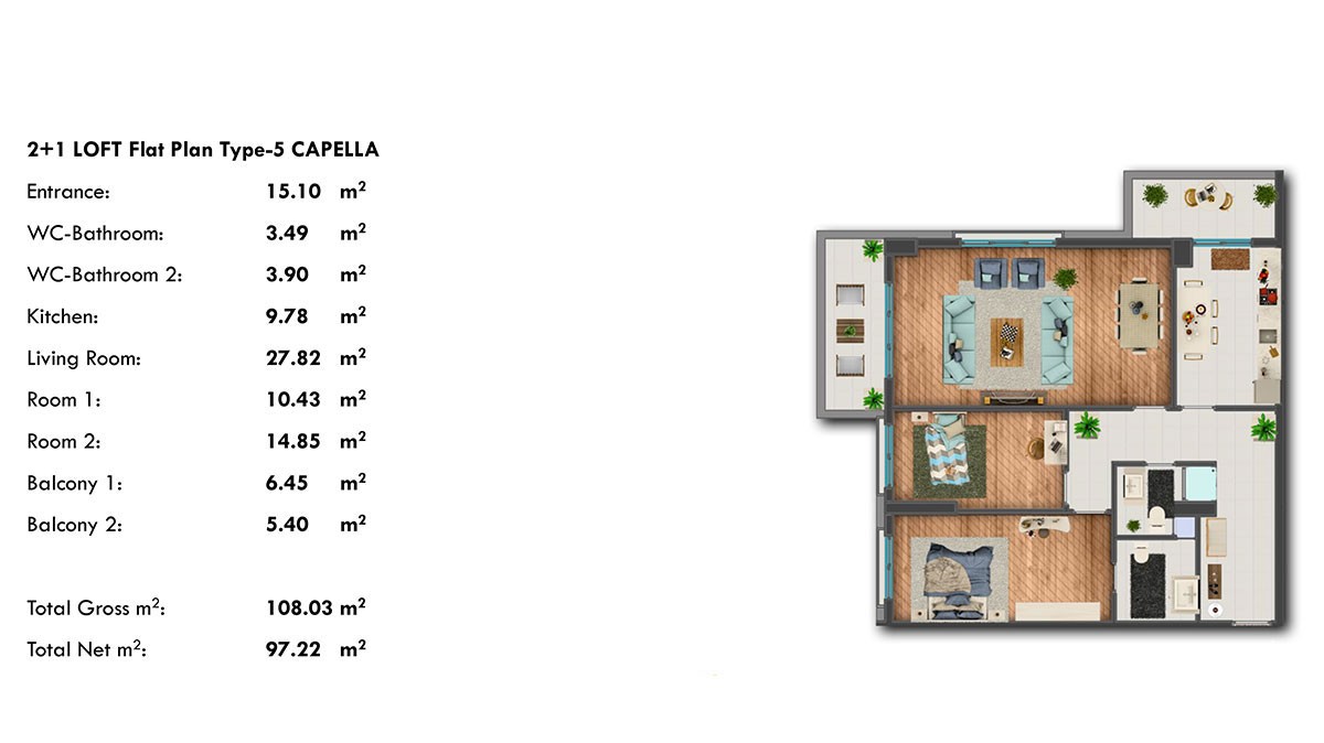 New Flats within Walking Distance to the Beach for sale in Istanbul - 41308
