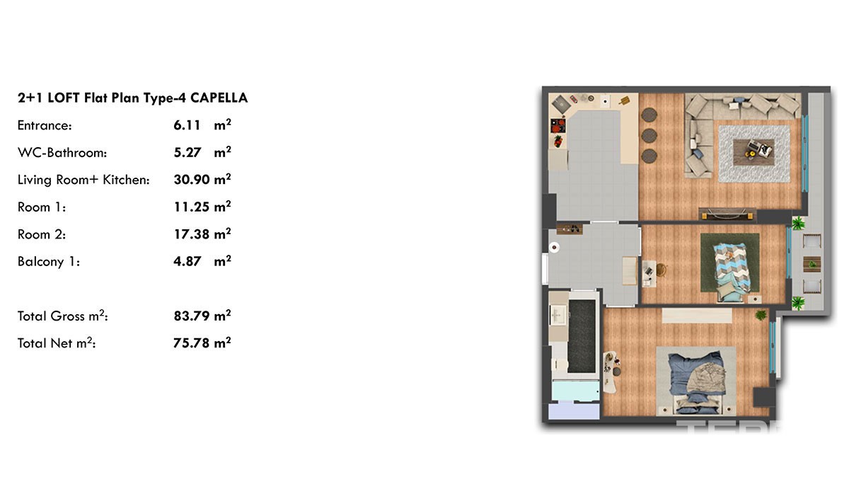 New Flats within Walking Distance to the Beach for sale in Istanbul - 41309