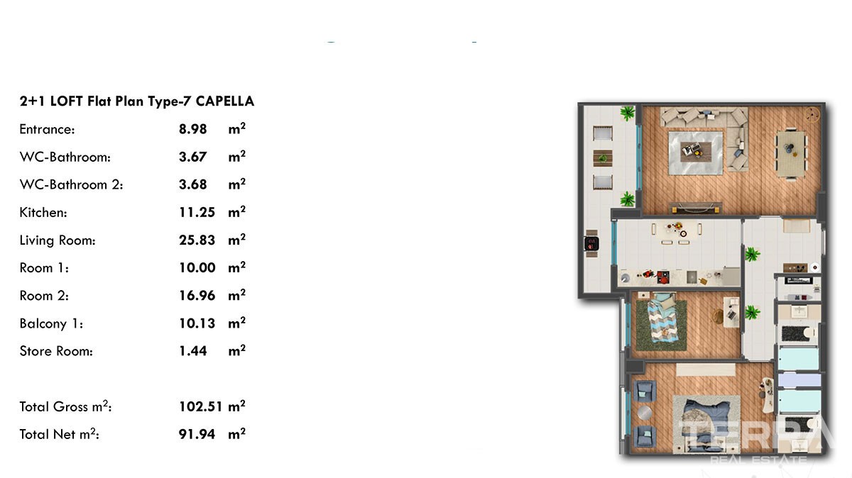 New Flats within Walking Distance to the Beach for sale in Istanbul - 41311