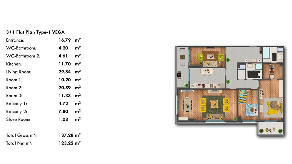 New Flats within Walking Distance to the Beach for sale in Istanbul - 41312