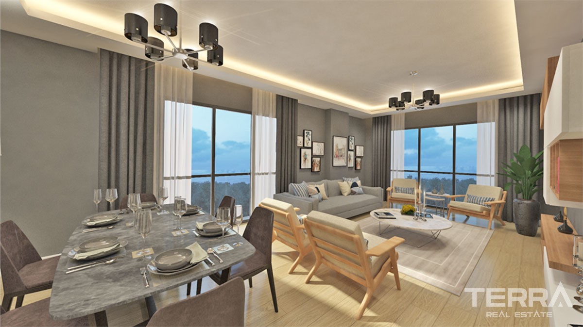 New Flats within Walking Distance to the Beach for sale in Istanbul - 46008