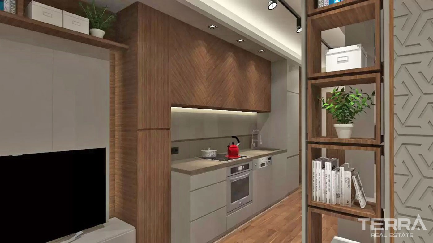 New Home-Office Apartments for Sale in Büyükçekmece Istanbul - 41335