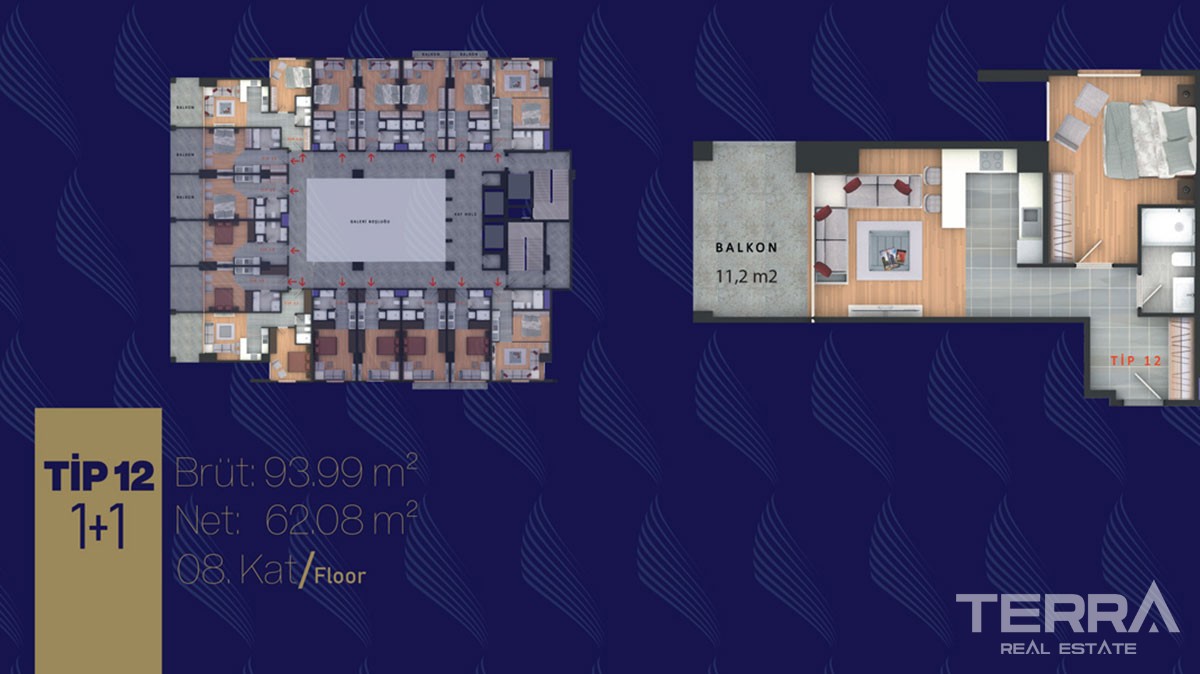 New Home-Office Apartments for Sale in Büyükçekmece Istanbul - 41355