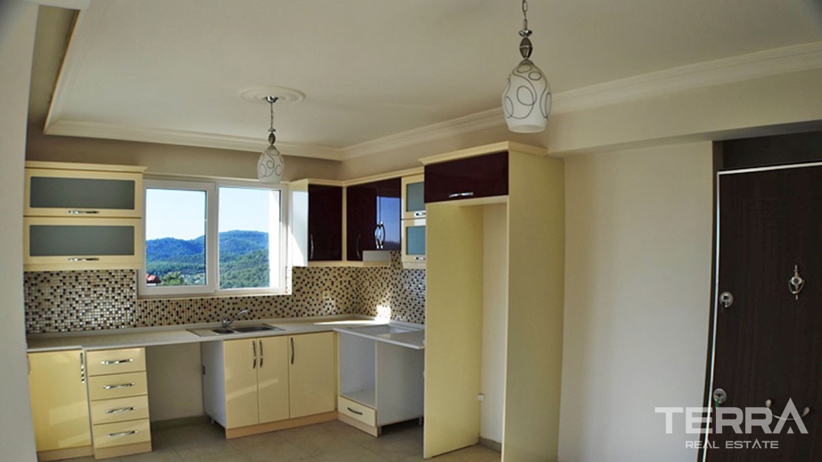 Bargain Penthouse with Shared Pool for Sale in Ovacık Fethiye - 41545