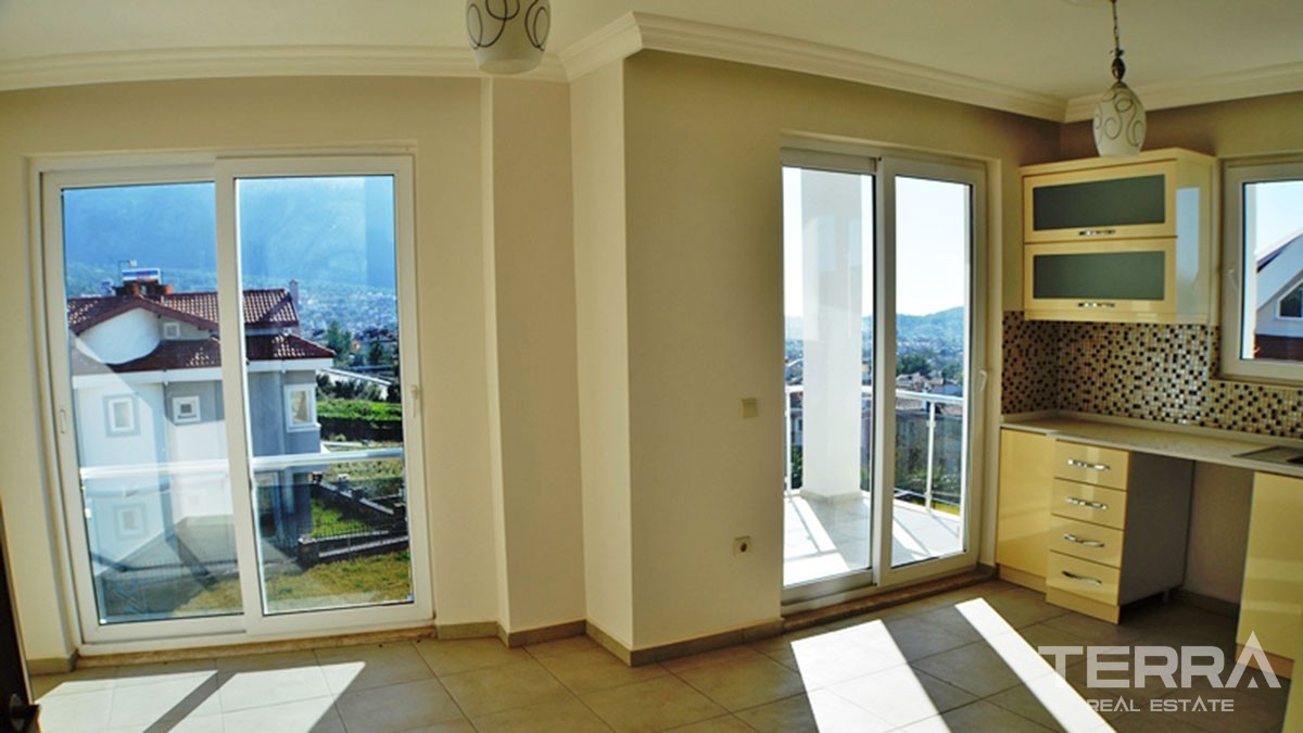 Bargain Penthouse with Shared Pool for Sale in Ovacık Fethiye - 41549