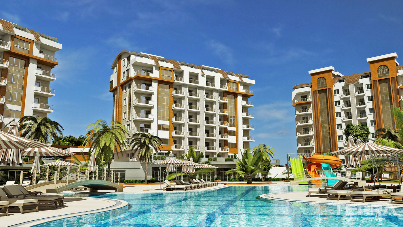 Orion City – Lejligheder til salg i Avsallar, Alanya, Tyrkiet - 104124