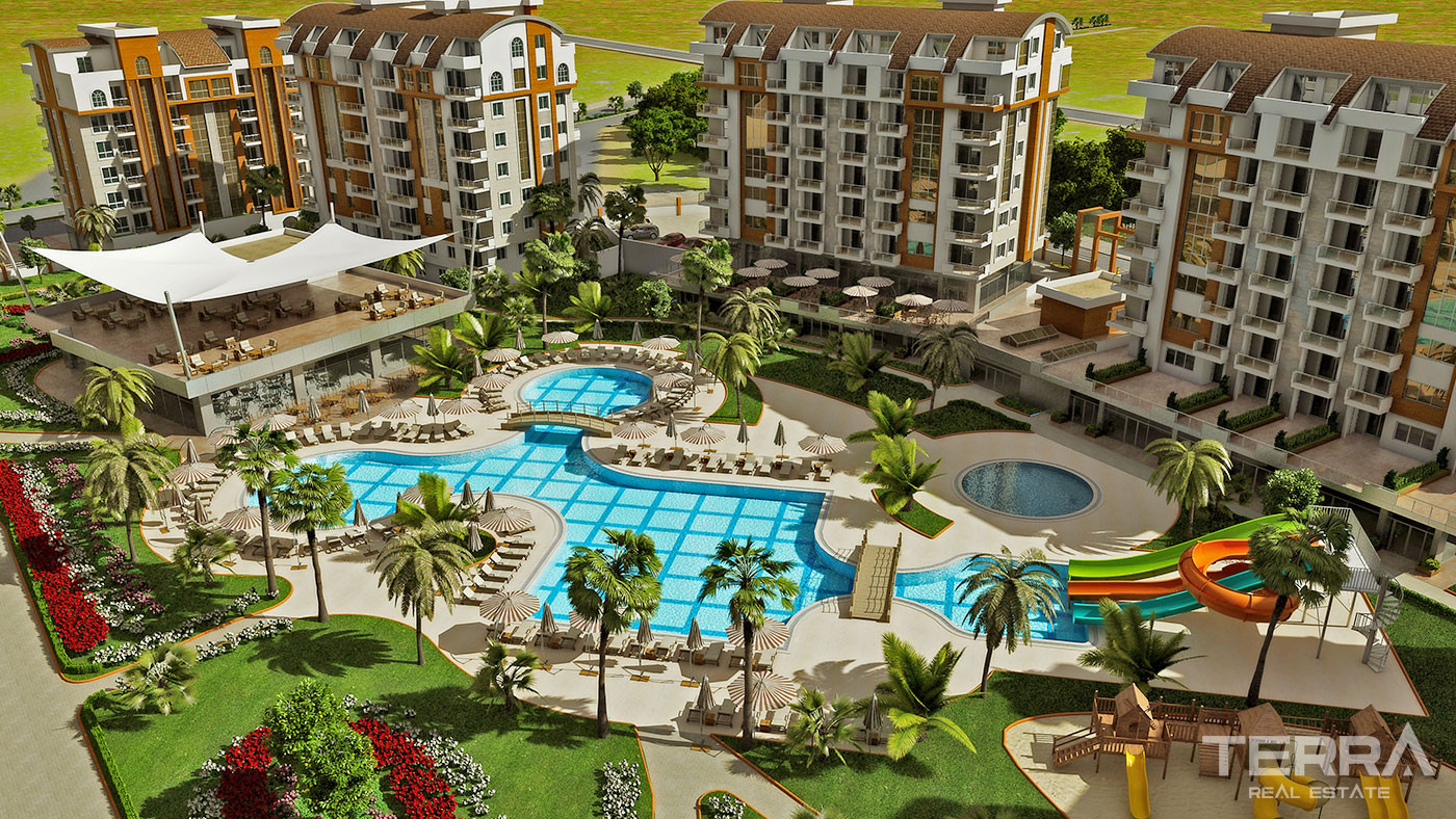 Orion City – Lejligheder til salg i Avsallar, Alanya, Tyrkiet - 104125