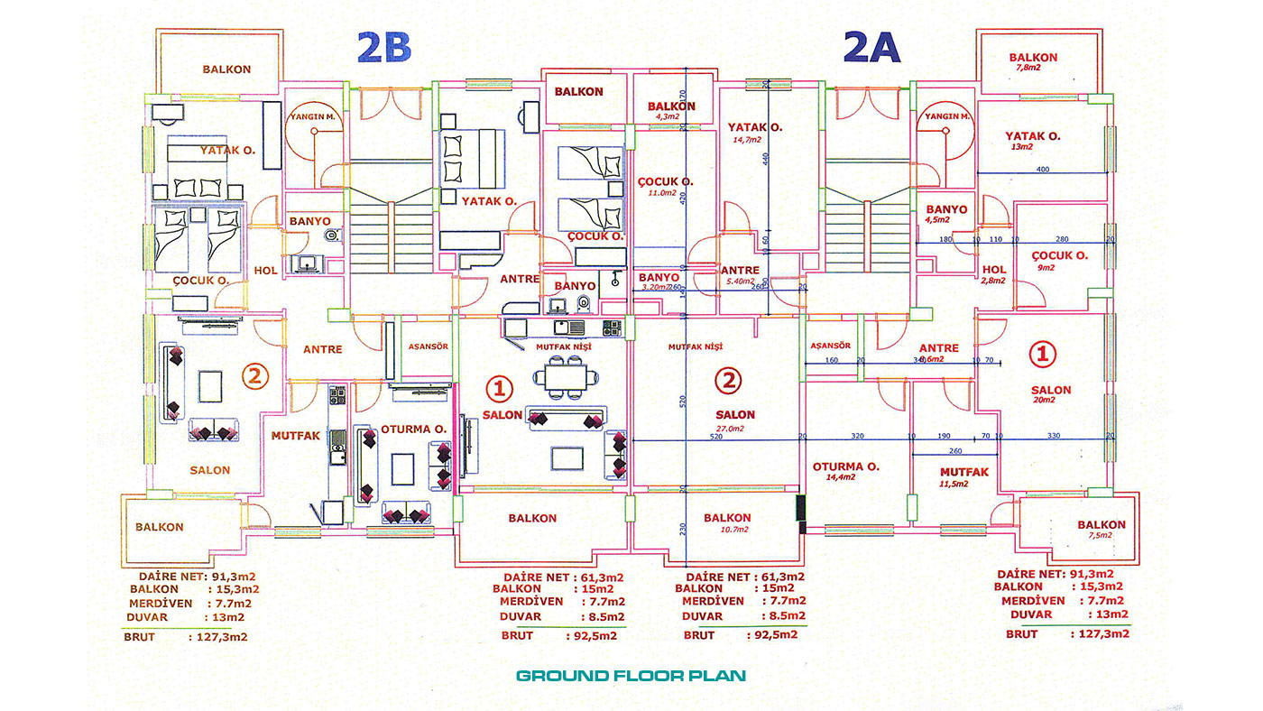 Orion City – Lejligheder til salg i Avsallar, Alanya, Tyrkiet - 104159
