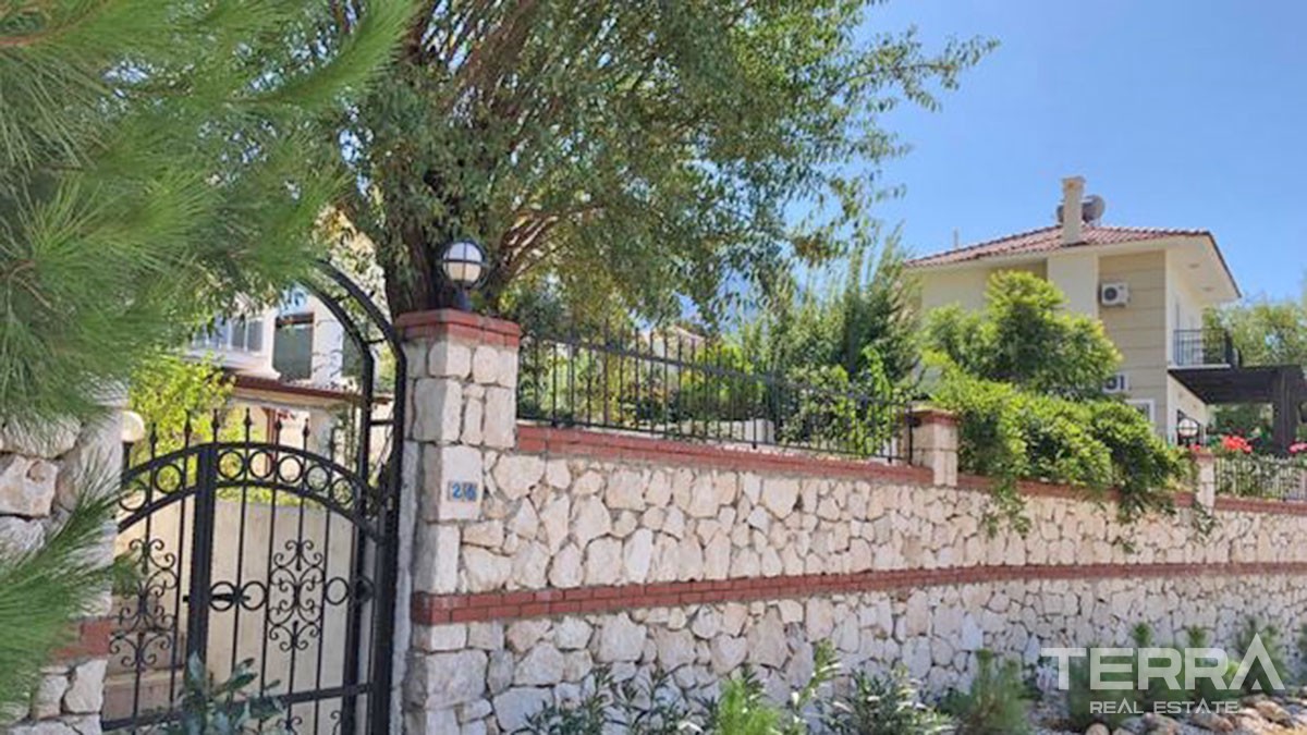 Comfortable Separate Villa with Nice View Resale in Ovacık Fethiye - 41607
