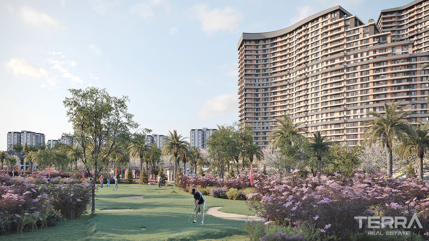 Appartements Uniques Dans Une Résidence de Luxe à Büyükçekmece - 41681