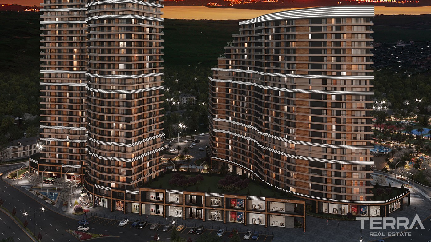 Appartements Uniques Dans Une Résidence de Luxe à Büyükçekmece - 41686