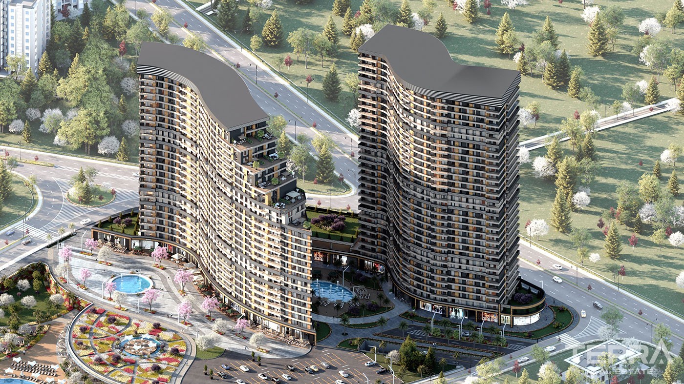 Appartements Uniques Dans Une Résidence de Luxe à Büyükçekmece - 41693