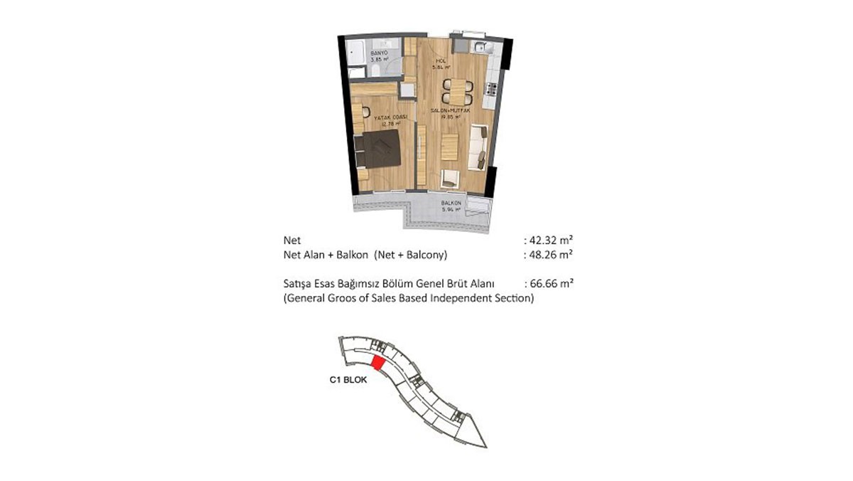 Appartements Uniques Dans Une Résidence de Luxe à Büyükçekmece - 41702