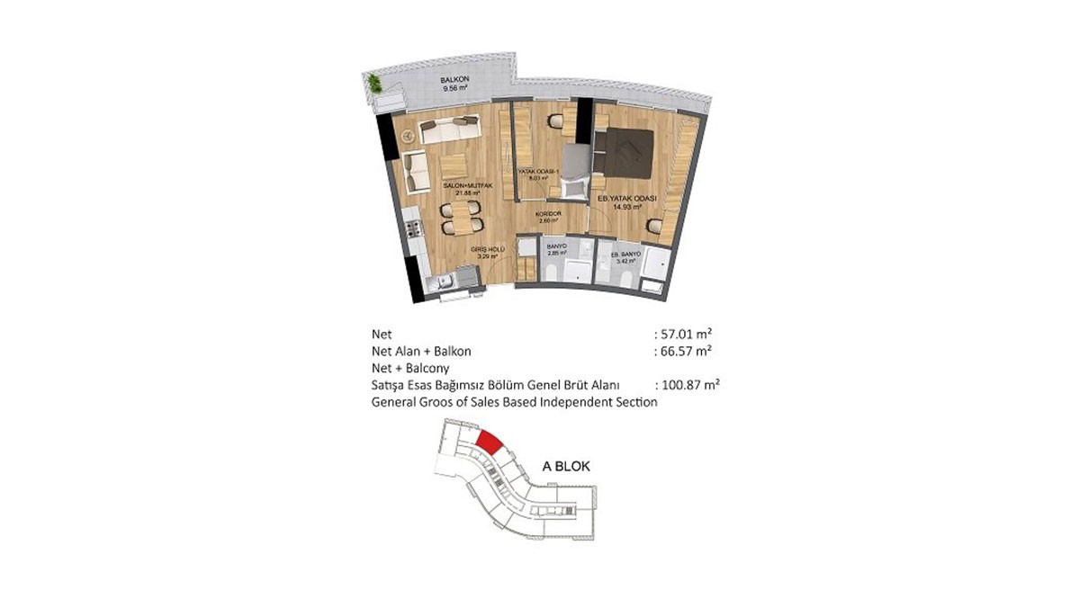 Appartements Uniques Dans Une Résidence de Luxe à Büyükçekmece - 41704