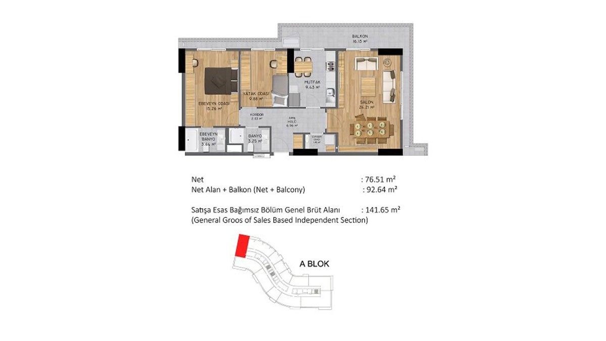 Appartements Uniques Dans Une Résidence de Luxe à Büyükçekmece - 41705