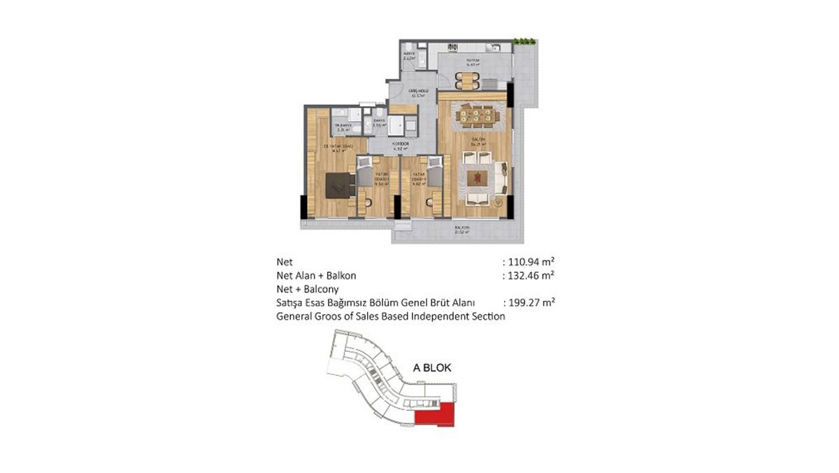 Appartements Uniques Dans Une Résidence de Luxe à Büyükçekmece - 41708