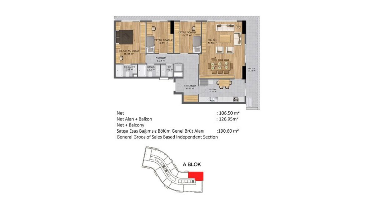 Appartements Uniques Dans Une Résidence de Luxe à Büyükçekmece - 41709