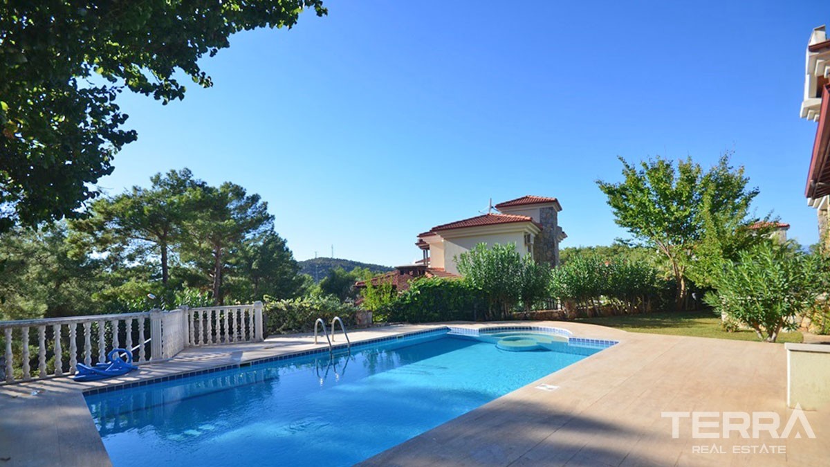 Unique Maison Avec Grand Terrain et Piscine Privée à Ovacık Fethiye - 41651