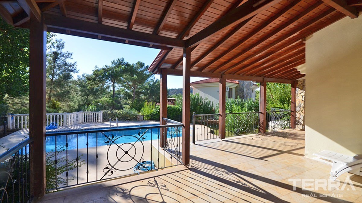 Unique Maison Avec Grand Terrain et Piscine Privée à Ovacık Fethiye - 41659