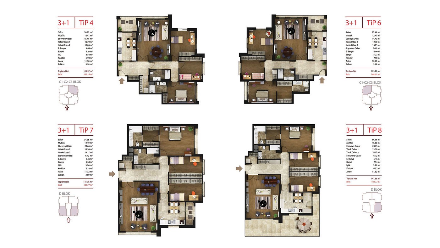New Comfortable Apartments for Sale in Beylikdüzü Istanbul - 41797
