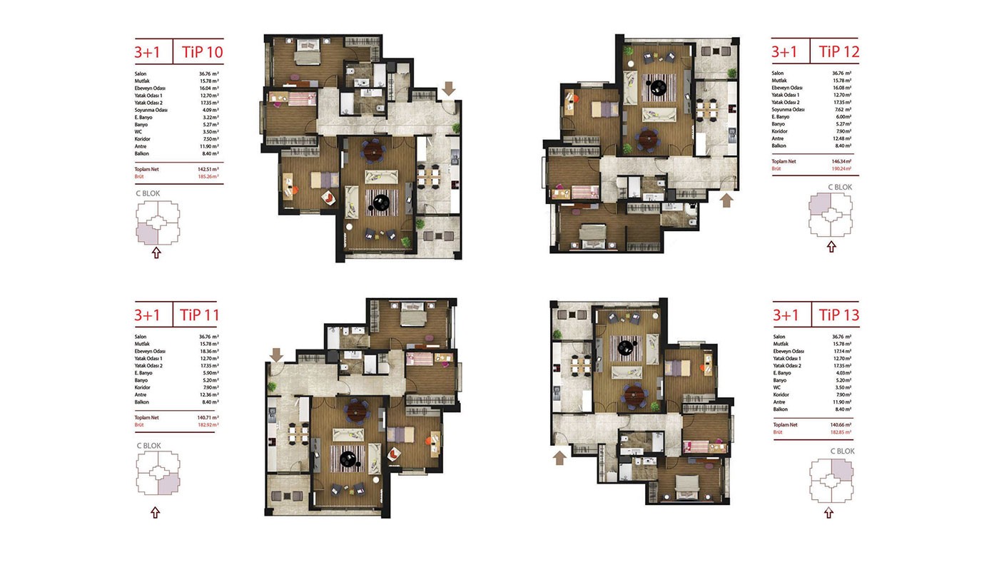 New Comfortable Apartments for Sale in Beylikdüzü Istanbul - 41798