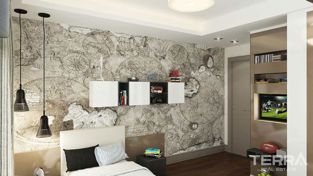 New Comfortable Apartments for Sale in Beylikdüzü Istanbul - 41817