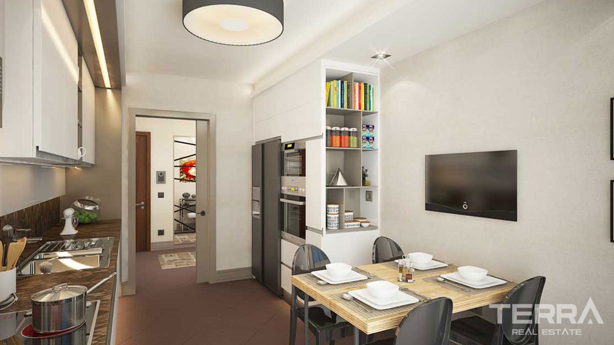 New Comfortable Apartments for Sale in Beylikdüzü Istanbul - 41822