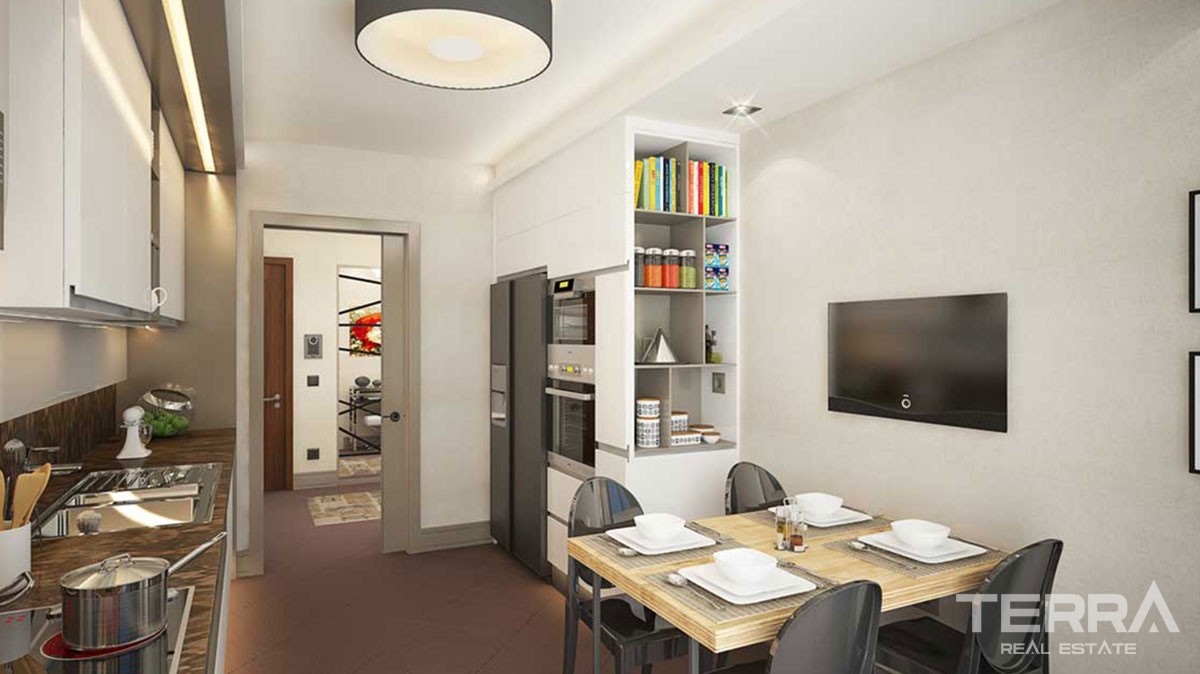 New Comfortable Apartments for Sale in Beylikdüzü Istanbul - 41823