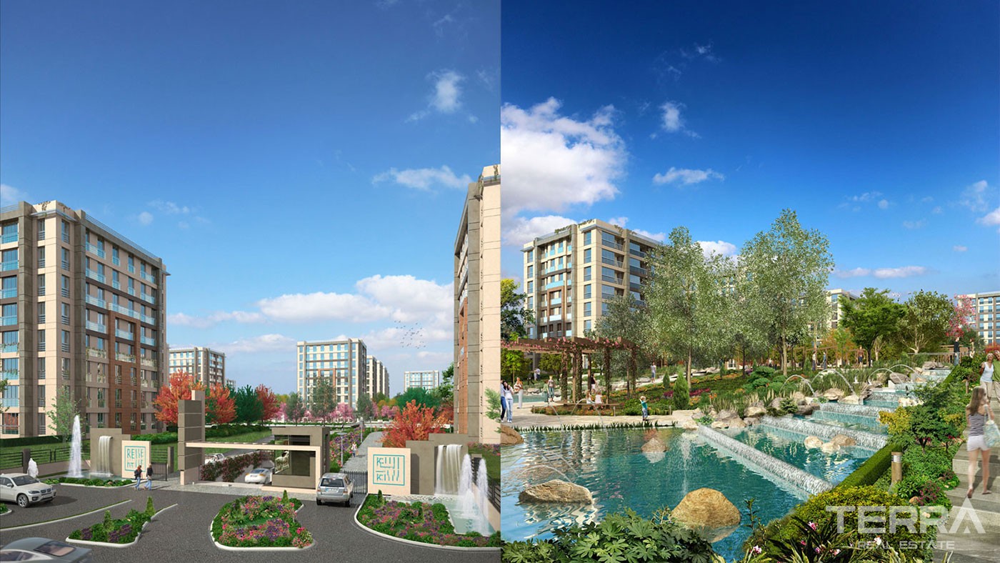 New Comfortable Apartments for Sale in Beylikdüzü Istanbul - 41870