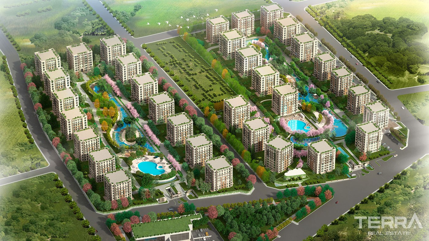 New Comfortable Apartments for Sale in Beylikdüzü Istanbul - 41872