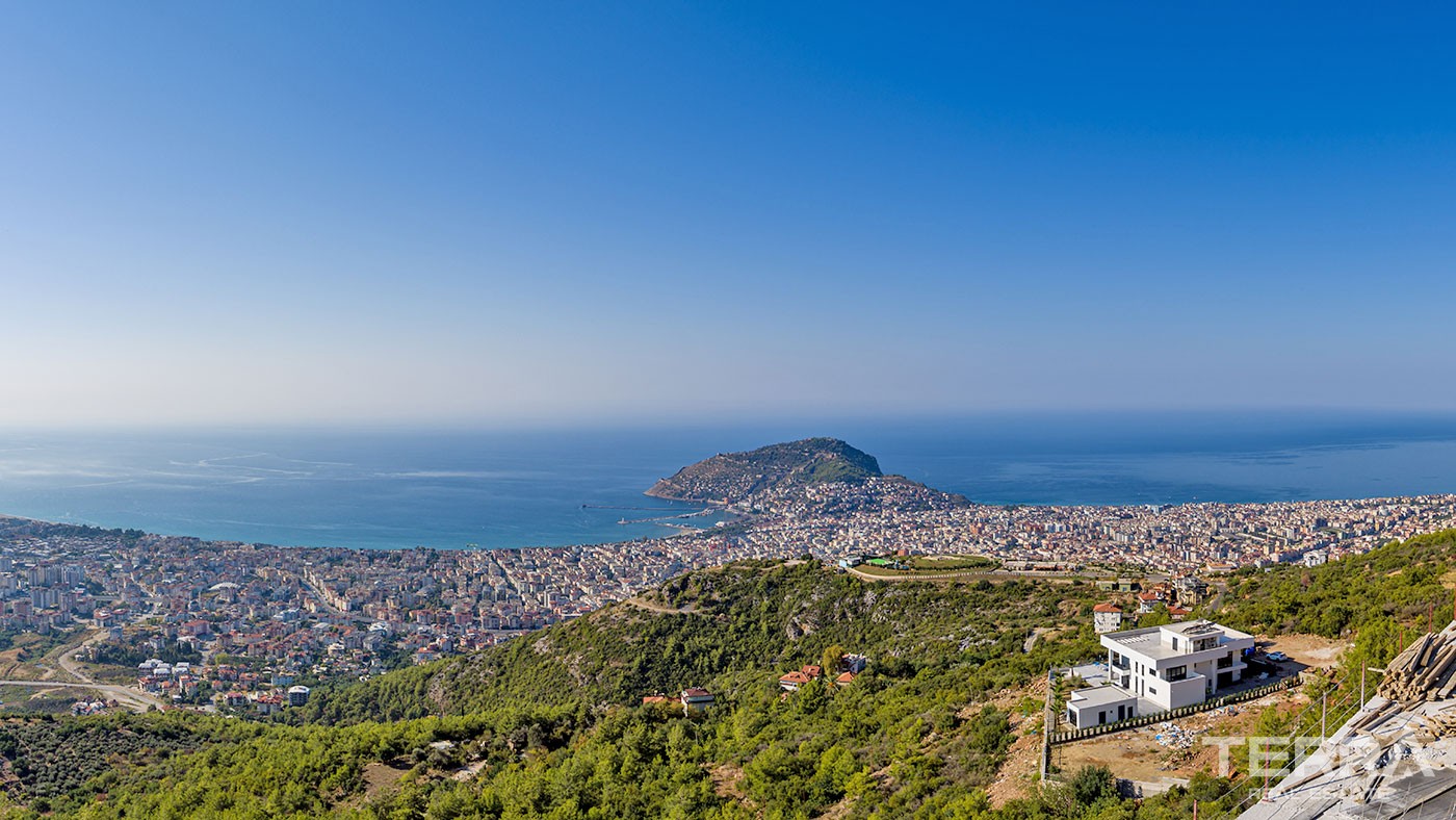 Exclusive Villas with Panoramic Sea View for Sale in Bektaş Alanya - 41934