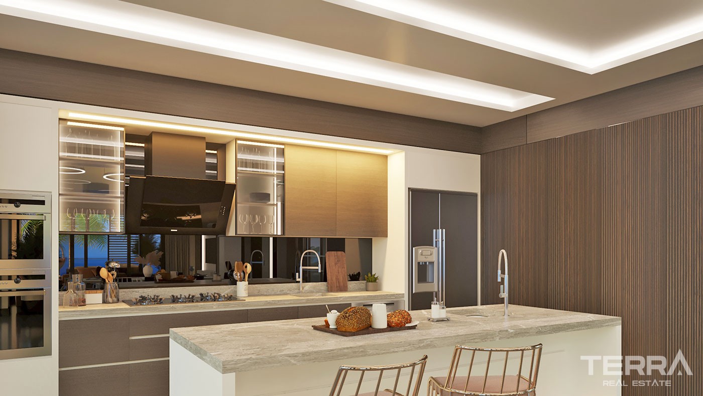 Exclusive Villas with Panoramic Sea View for Sale in Bektaş Alanya - 41948