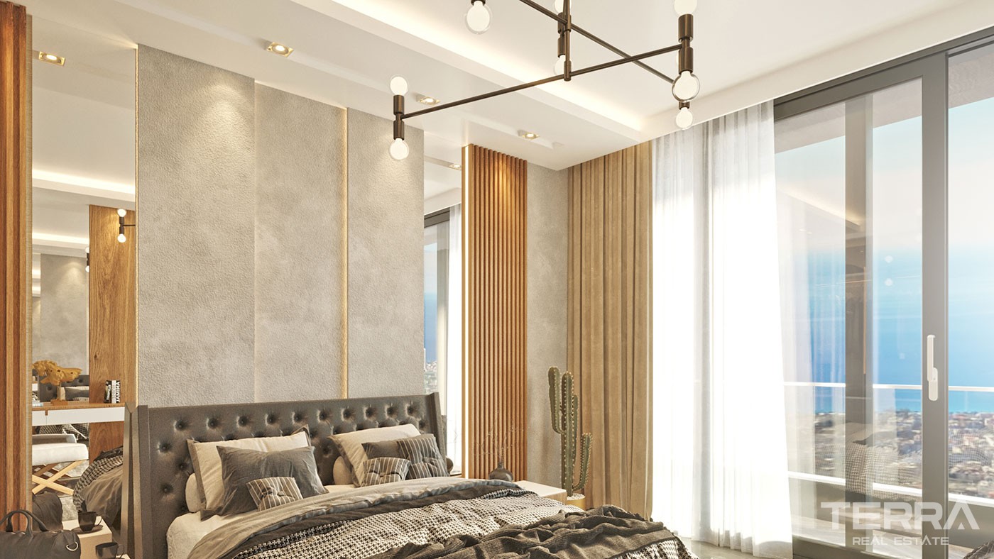 Exclusive Villas with Panoramic Sea View for Sale in Bektaş Alanya - 41950