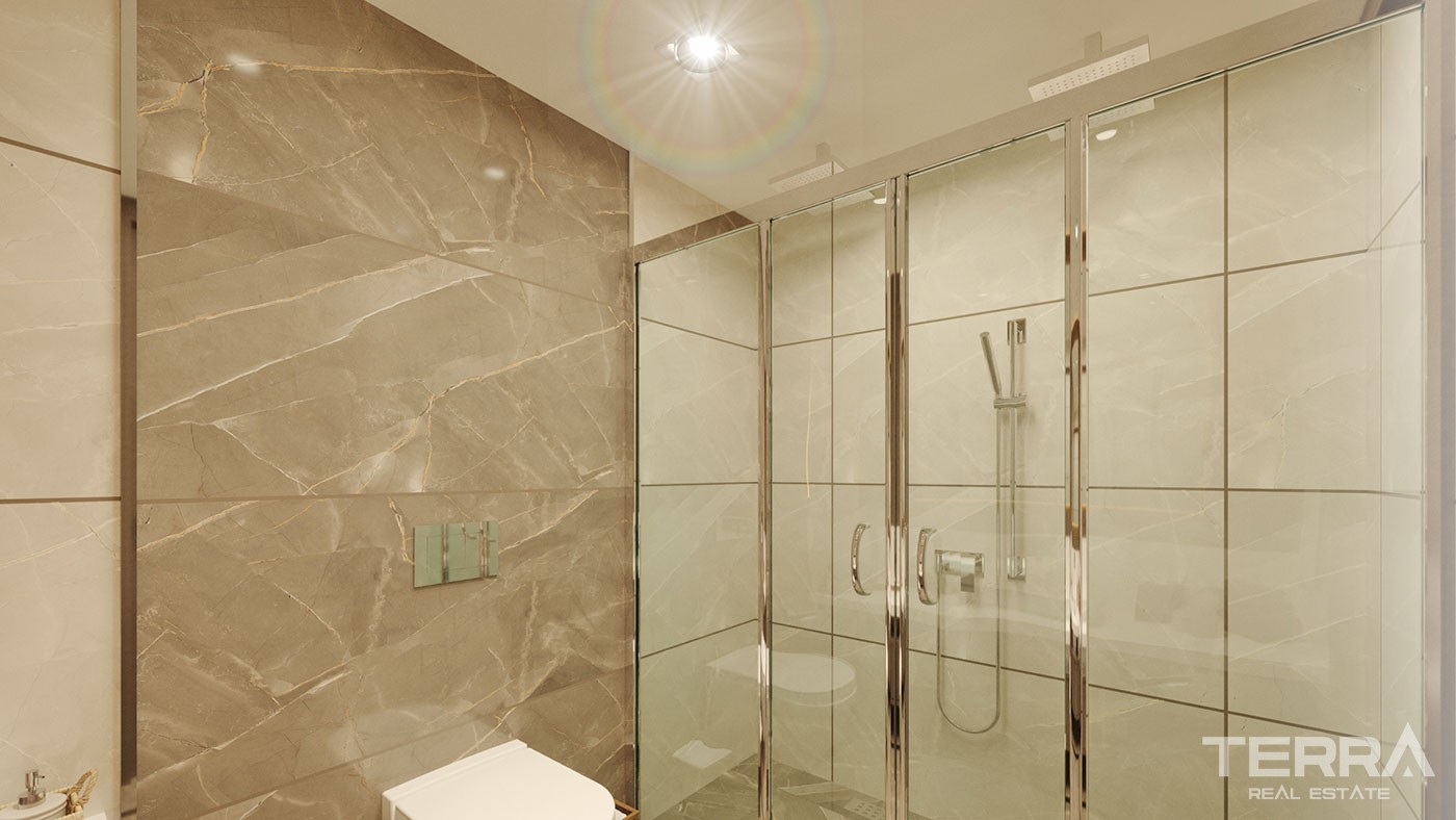 Exclusive Villas with Panoramic Sea View for Sale in Bektaş Alanya - 41957