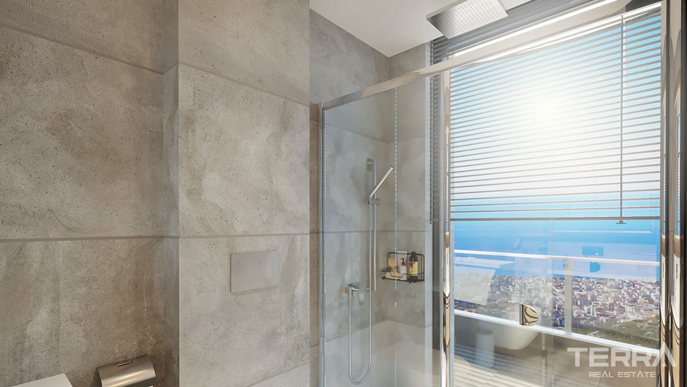 Exclusive Villas with Panoramic Sea View for Sale in Bektaş Alanya - 41975