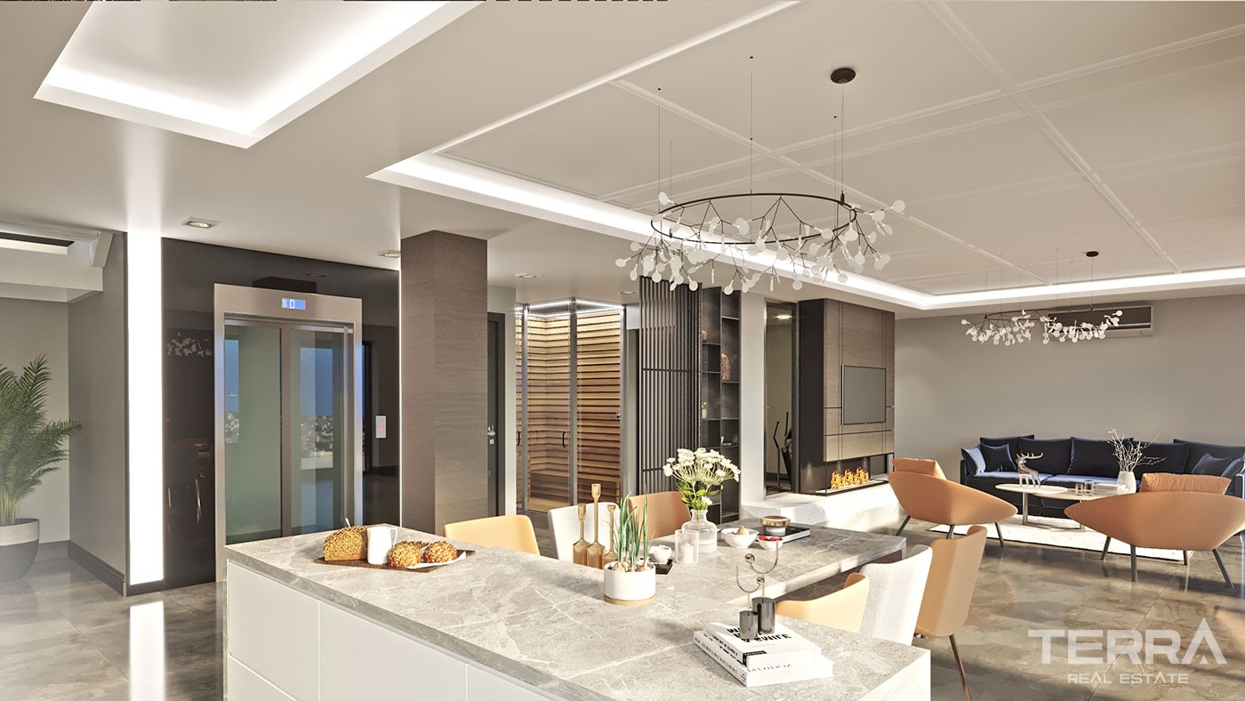 Exclusive Villas with Panoramic Sea View for Sale in Bektaş Alanya - 41982