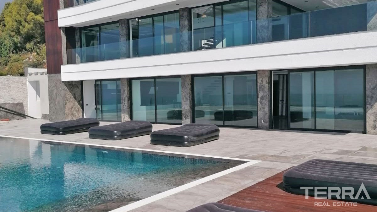 Exclusive Villas with Panoramic Sea View for Sale in Bektaş Alanya - 41990