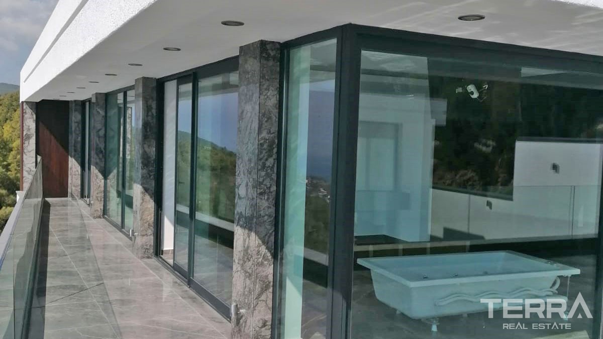 Exclusive Villas with Panoramic Sea View for Sale in Bektaş Alanya - 41997