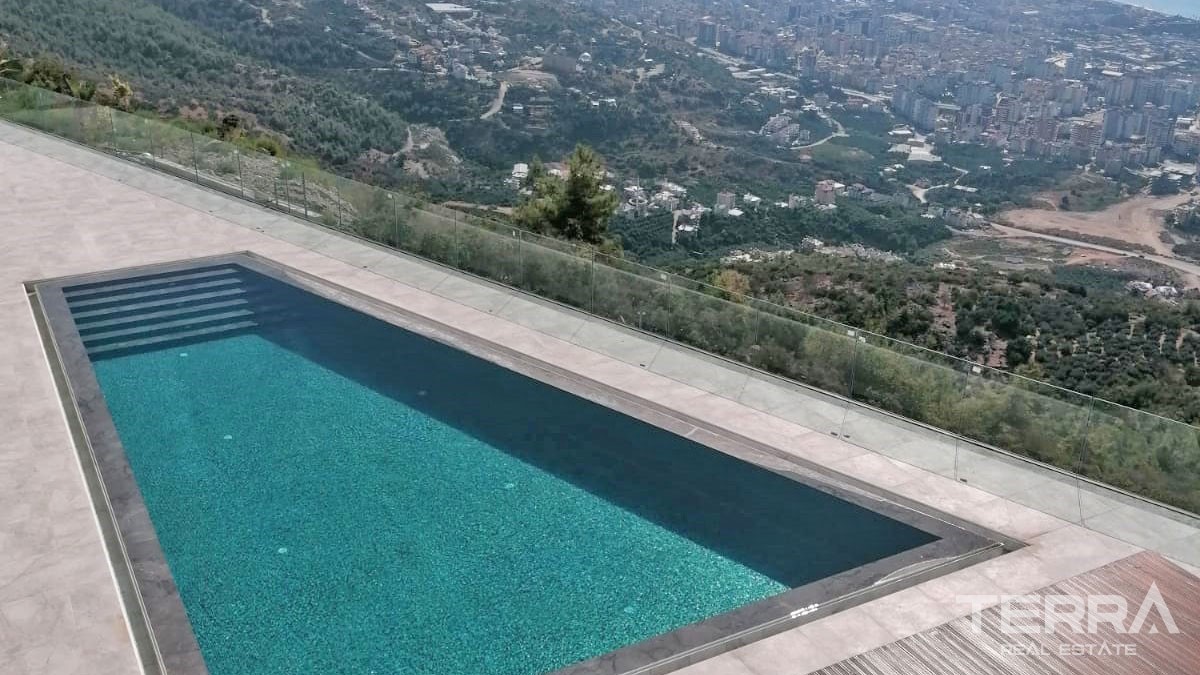 Exclusive Villas with Panoramic Sea View for Sale in Bektaş Alanya - 41999