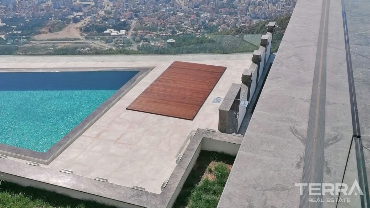 Exclusive Villas with Panoramic Sea View for Sale in Bektaş Alanya - 42002