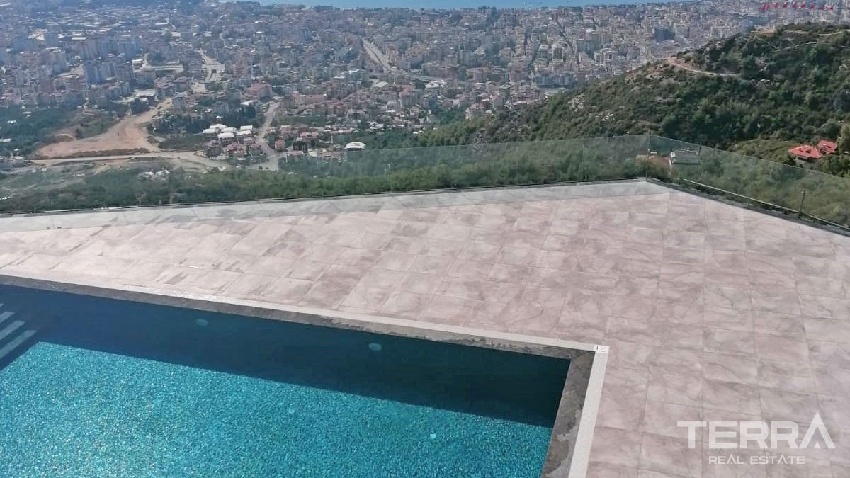 Exclusive Villas with Panoramic Sea View for Sale in Bektaş Alanya - 42006