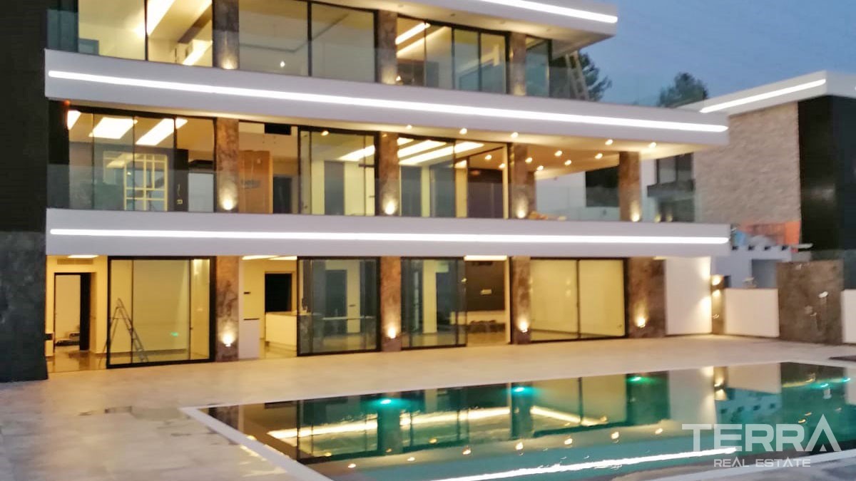 Exclusive Villas with Panoramic Sea View for Sale in Bektaş Alanya - 42009